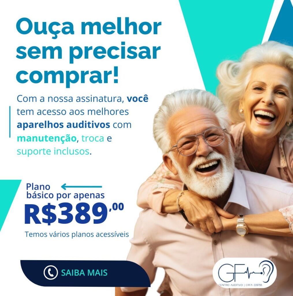 GF Audiologia. Aparelho auditivo